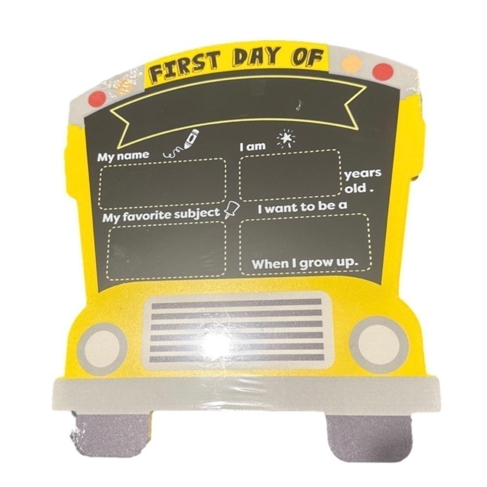 COPY - School day sign